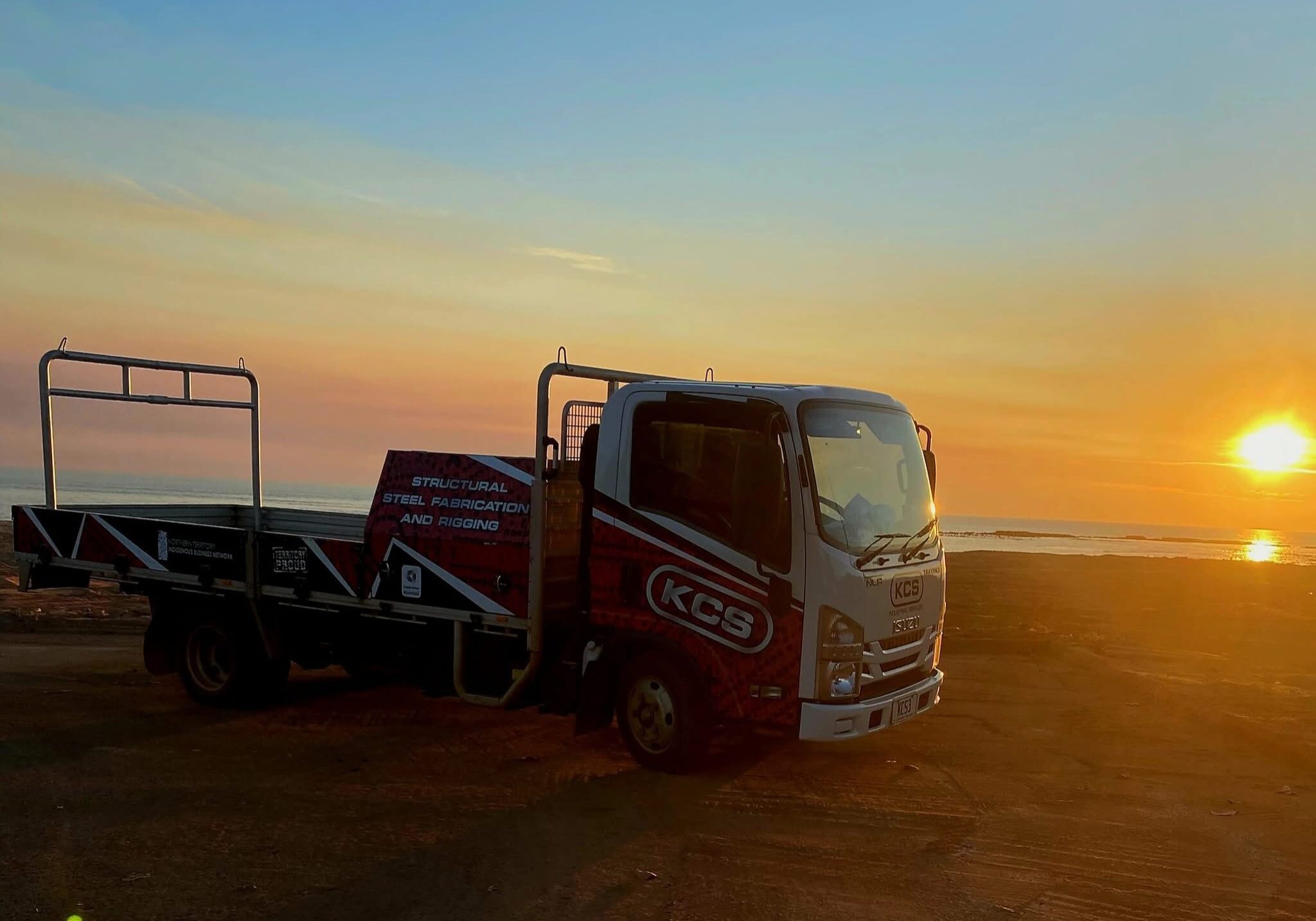 plant-kcs-truck-sunset